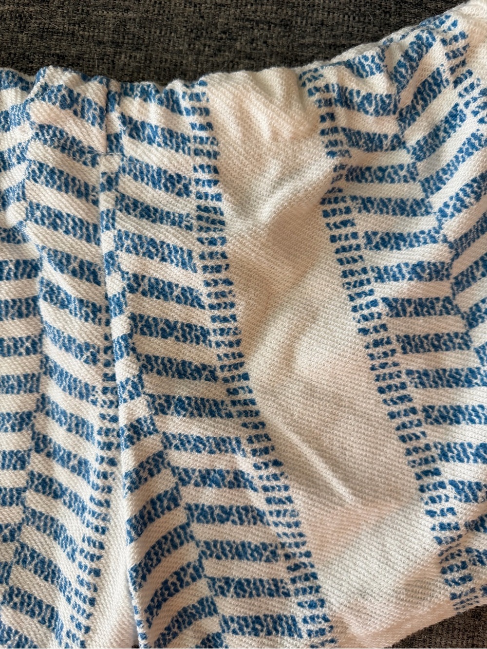 NWOT Ocean Drive White Shorts with Blue Trim 3” inseam - Picture 6 of 6
